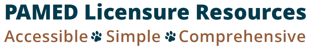 PAMED Licensure Resources