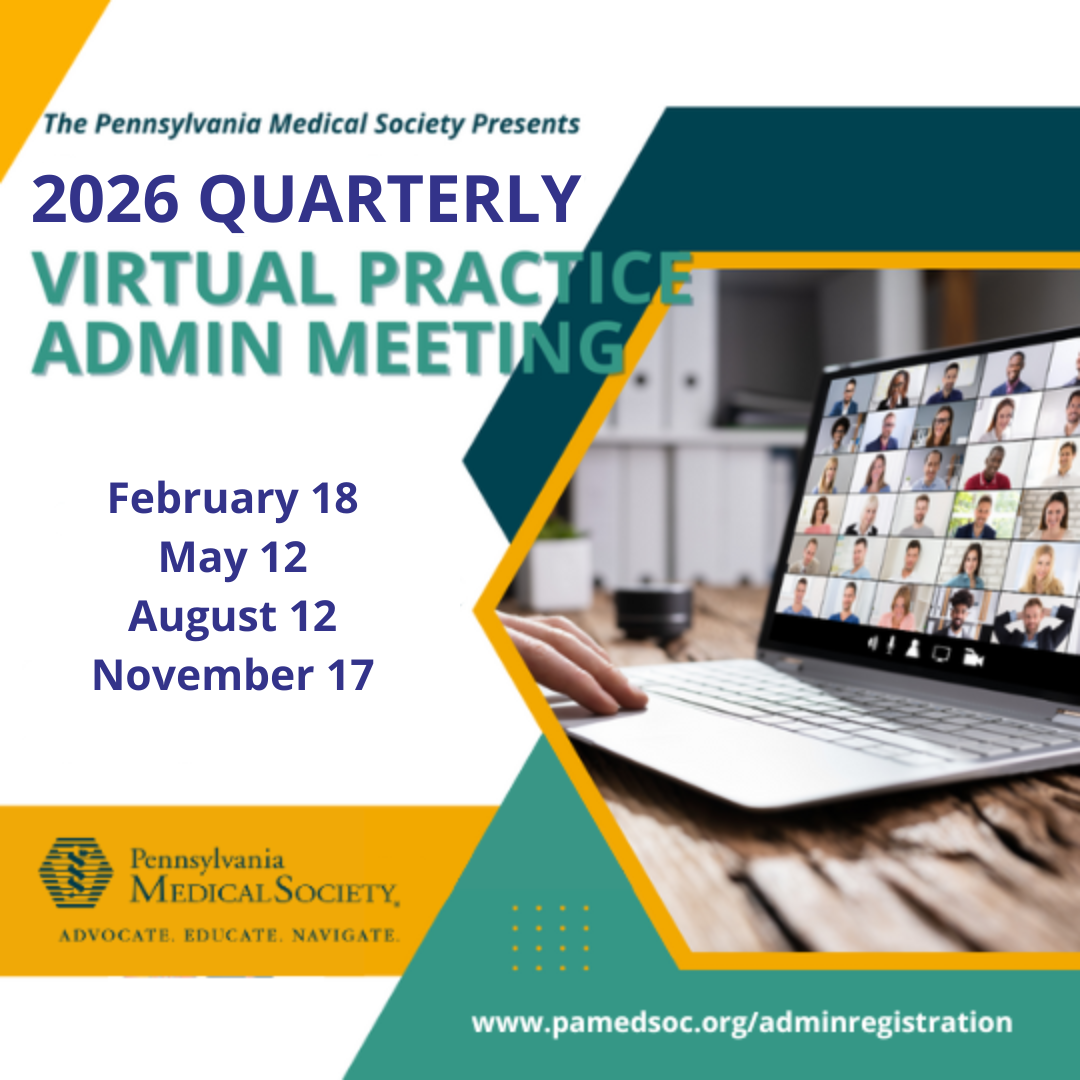 2026 Quarterly Virtual Practice Administrator Meetings
